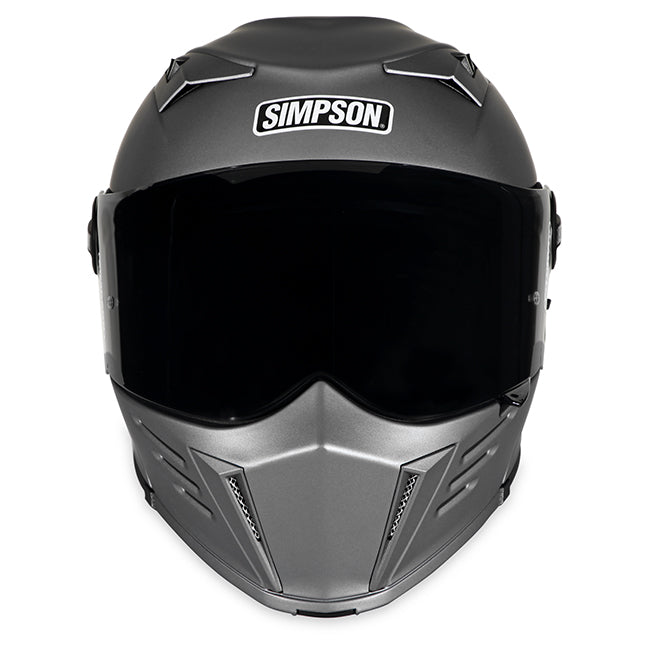 Simpson Darksome Helmet-Modular – XS Flat Alloy