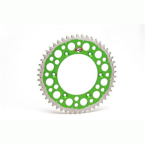 RENTHAL TWINRING REAR SPROCKET GRN 49T (1120-520-49GPGN)