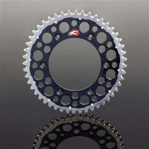 RENTHAL TWINRING REAR SPROCKET BLK 50T (1120-520-50GPBK)