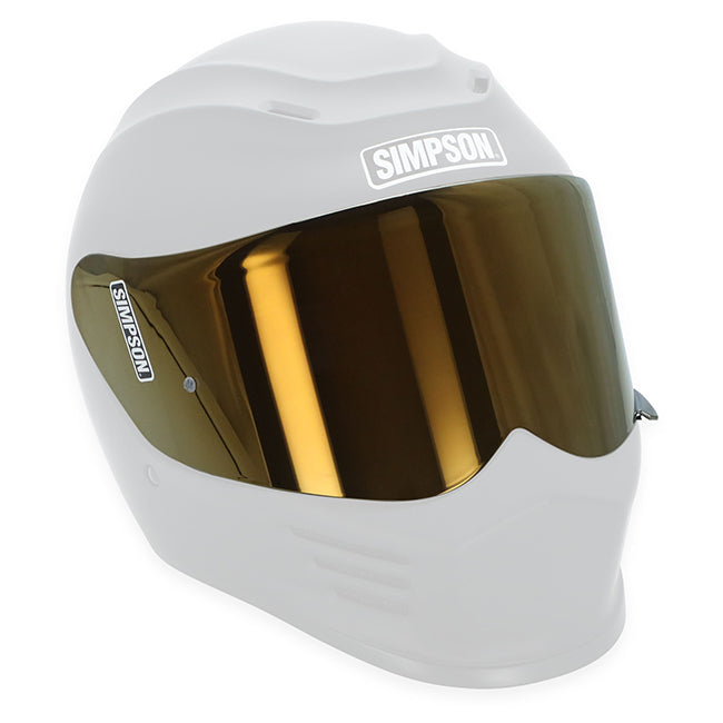 Spare Part - Simpson Venom/Speed Visor-Full Face Gold