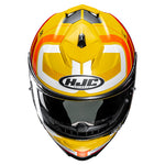 HJC i71 Helmet - Viz MC-3SF-Full Face – XS Yellow/Black/Red