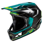 Fly Racing Rayce MTB/BMX Helmet - Repeat - Black/Teal/Hi