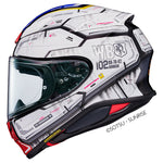 Shoei NXR2 Helmet - RX-78-02 Gundam TC-10-Full Face – XS White/Red/Blue