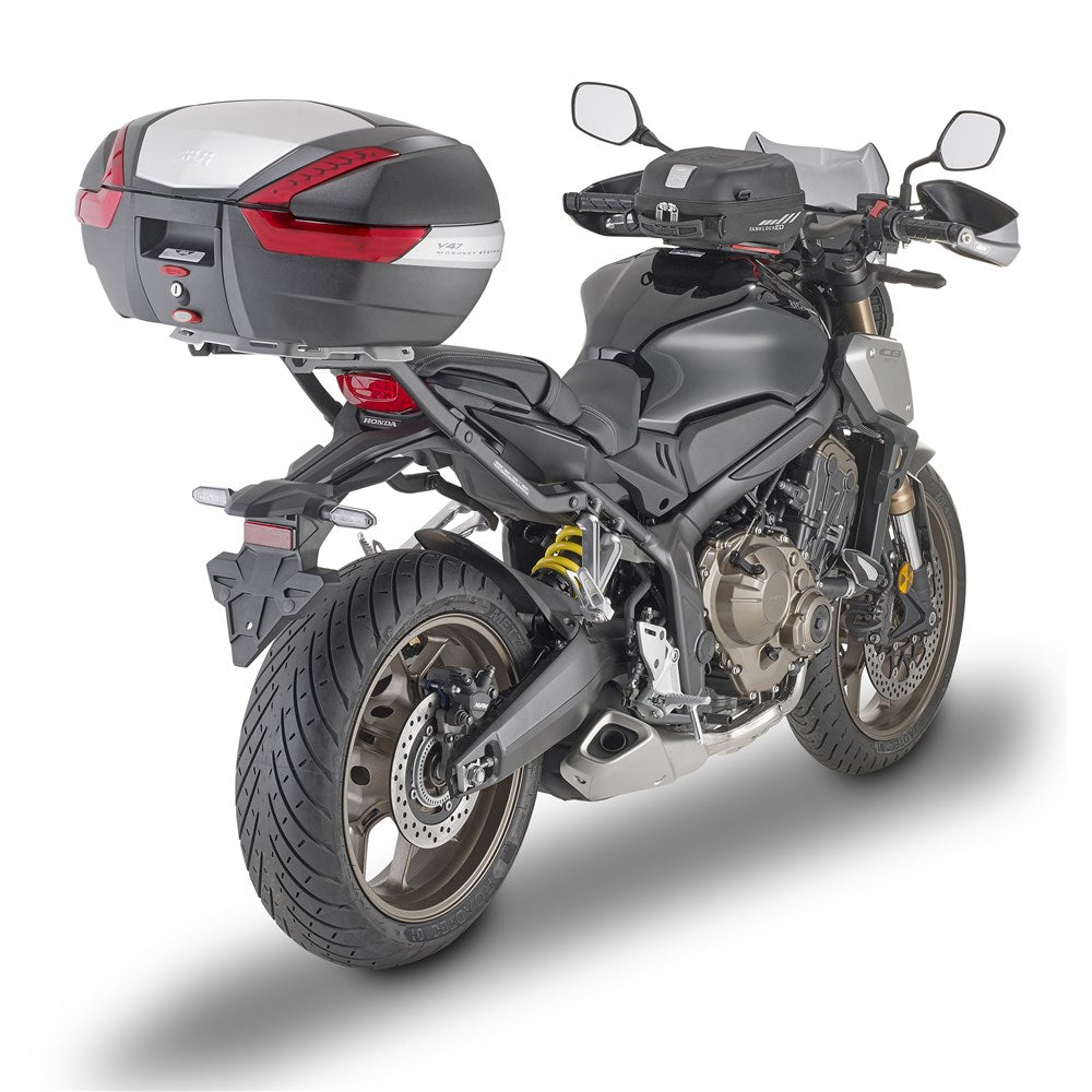GIVI SPECIFIC REAR RACK - HONDA CB650R 19-20 (NEEDS PLATE)