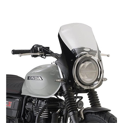 GIVI WINDSCREEN ONLY TRANSPARENT - HONDA GB350S 25- (NEEDS FITTING KIT A1212A)