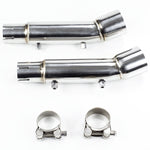 Lextek Stainless Steel Link Pipes – Bike Specific Fitment