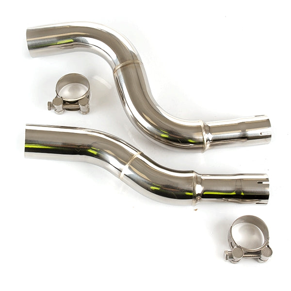 Lextek Stainless Steel Link Pipes – Bike Specific Fitment