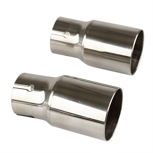 Lextek - S/STEEL ROYAL ENFIELD 650 TWIN LINK PIPE SET W HEAT SHI