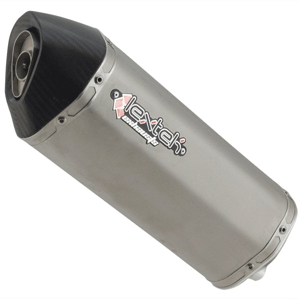 Lextek - S41 MATT S/STEEL HEXAGONAL EXHAUST SILENCER 4