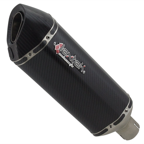 Lextek - SP8C CARBON FIBRE HEXAGONAL EXHAUST SILENCER 51mm