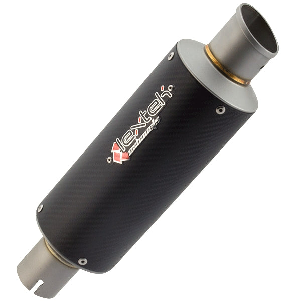Lextek GP Carbon Fibre Stubby Exhaust Silencer