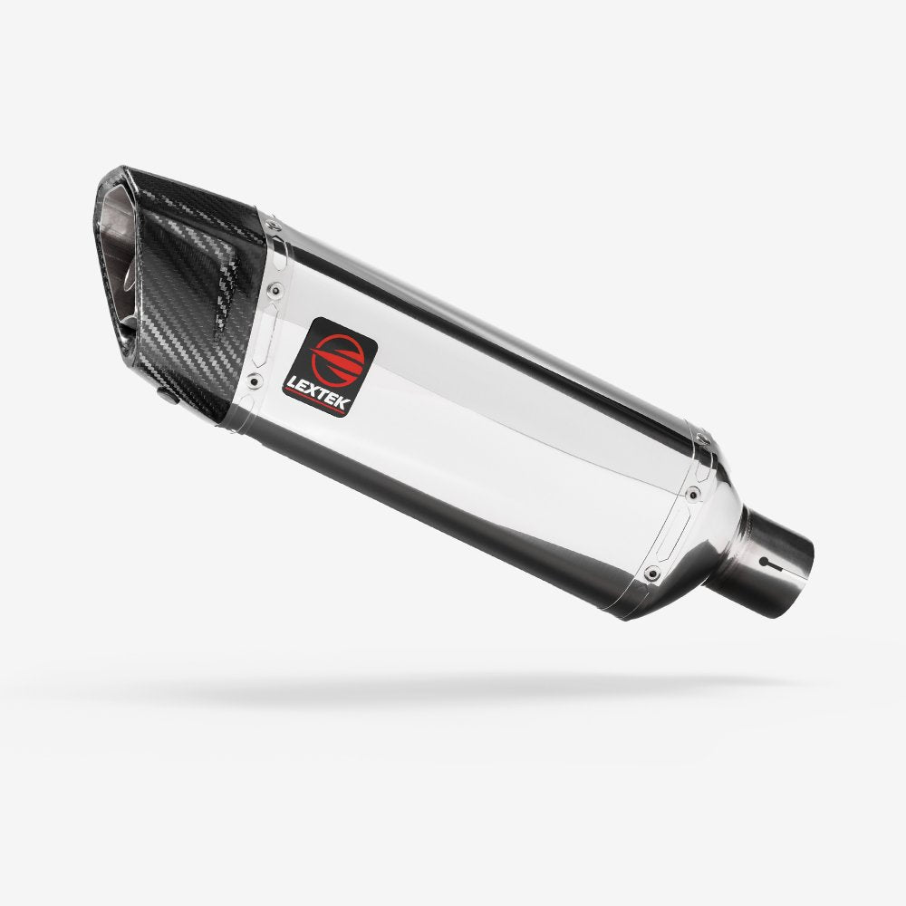 Lextek - SP4 Polished S/Steel Silencer 51mm