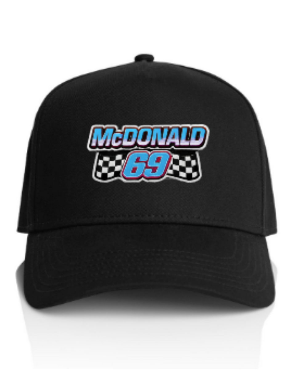 Joe Rascal Racing Archie McDonald #69 Curve Peak Hat
