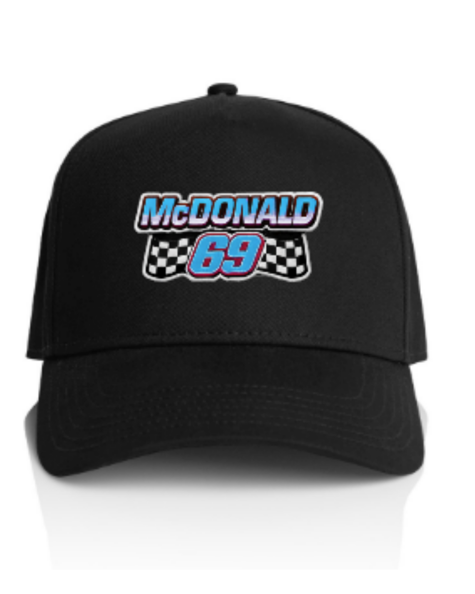 Joe Rascal Racing Archie McDonald #69 Curve Peak Hat