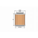 TWIN AIR OIL FILTER - YAMAHA (KN-142)