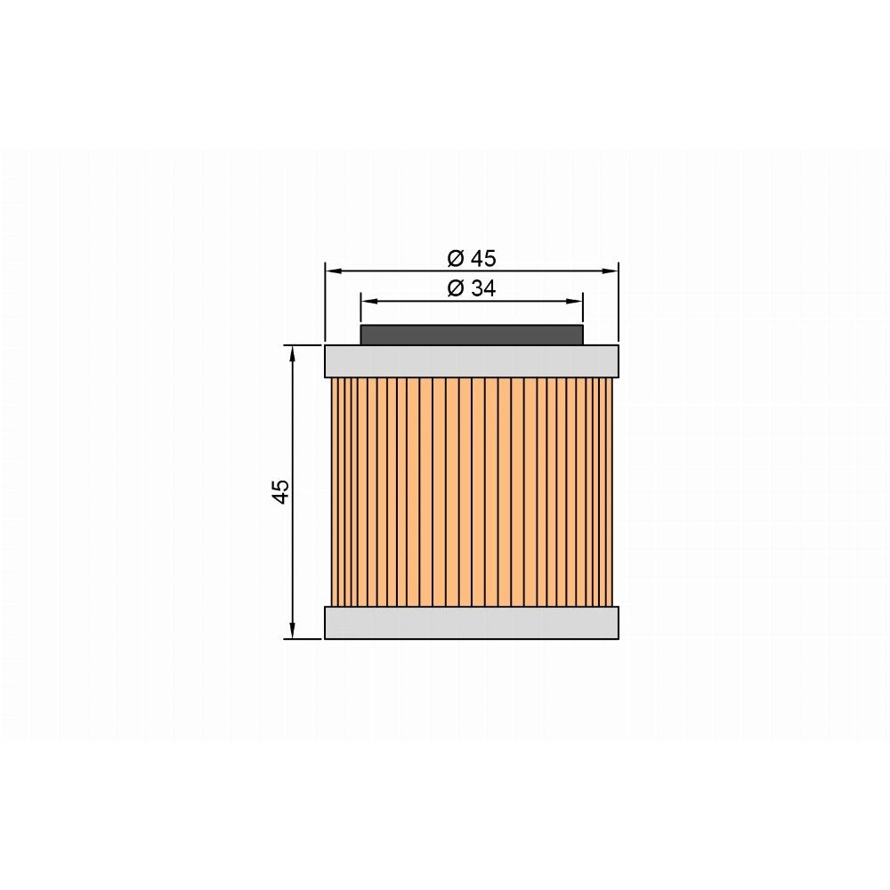 TWIN AIR OIL FILTER - HUSQVARNA (KN-154)