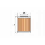 TWIN AIR OIL FILTER - KTM (KN-157)