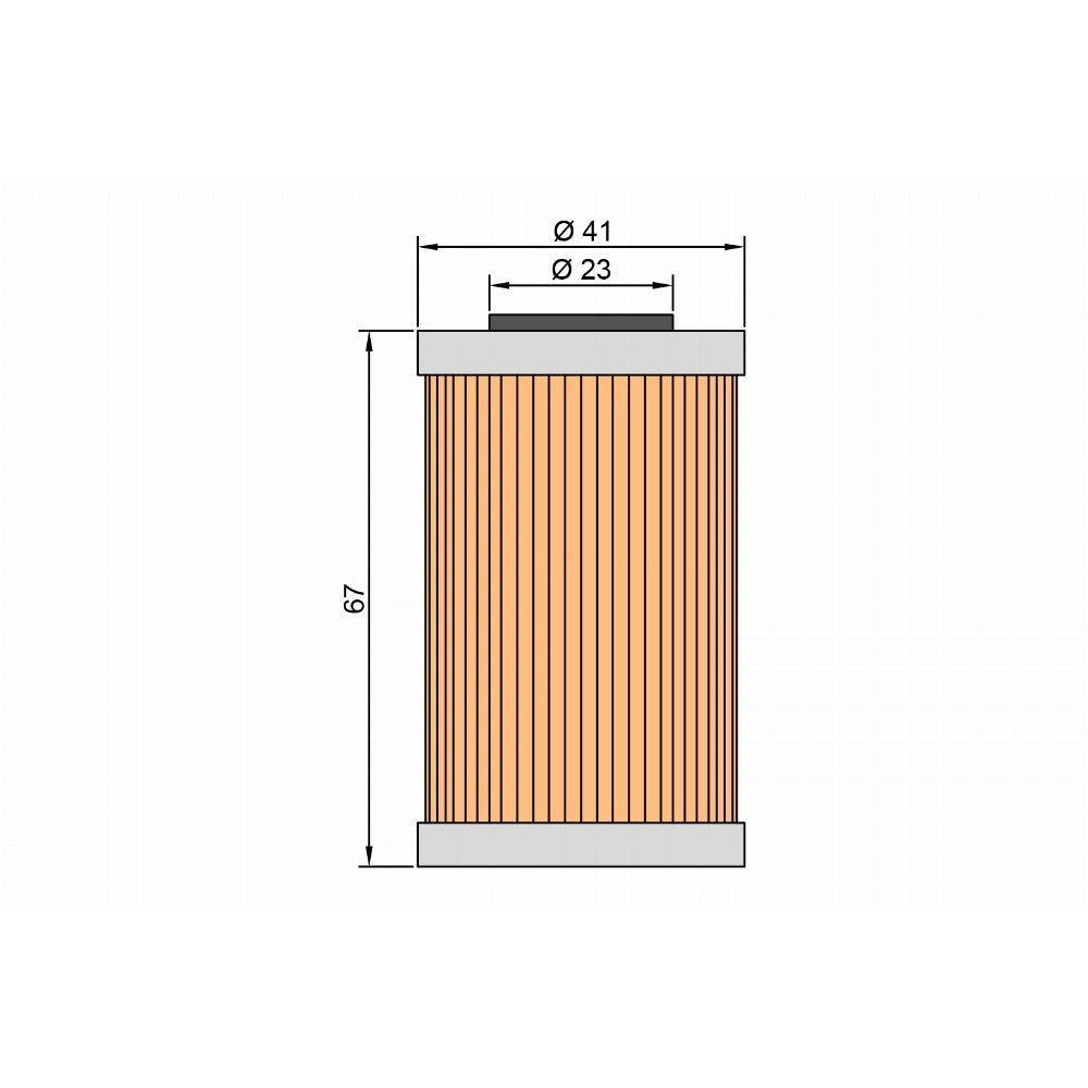 TWIN AIR OIL FILTER - KTM (KN-655)