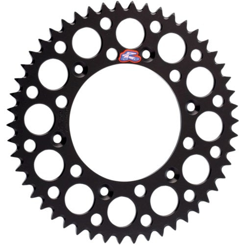 RENTHAL REAR SPROCKET MX ULTRALIGHT GROOVED BLK 52T (150U-520-52GBBK)