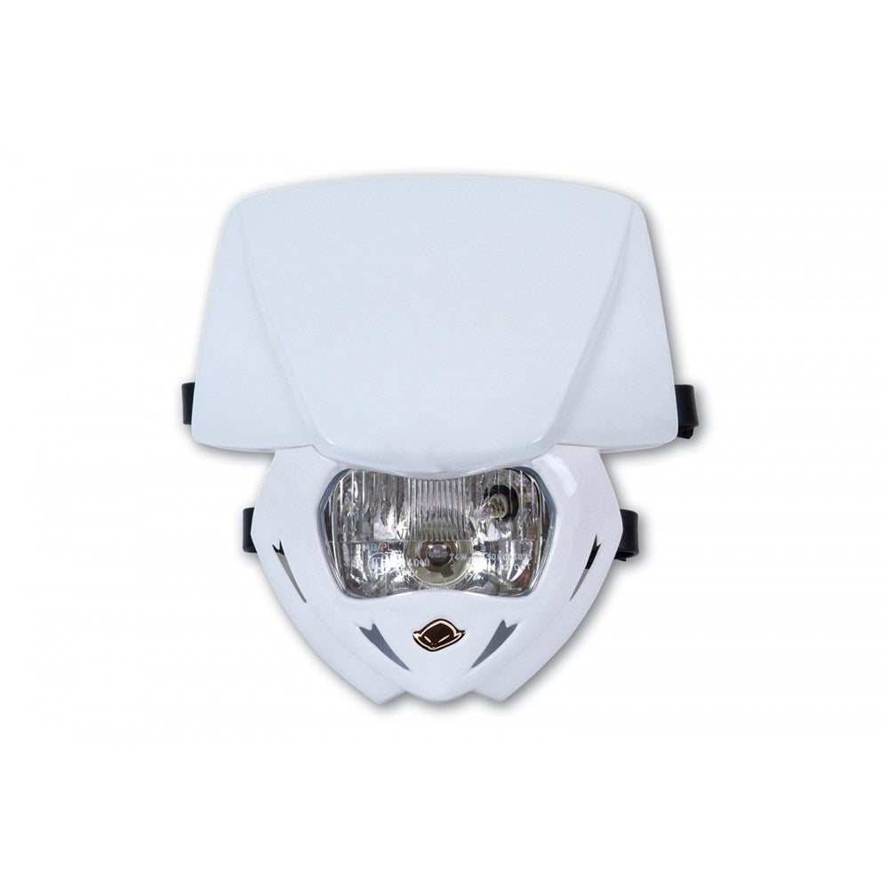 /UFO PANTHER HEADLIGHT BASE/UPPER WHT
