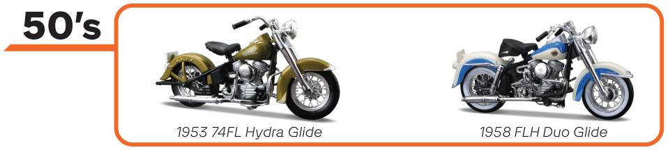 Harley-Davidson Collectable Motorcycle Duo's
