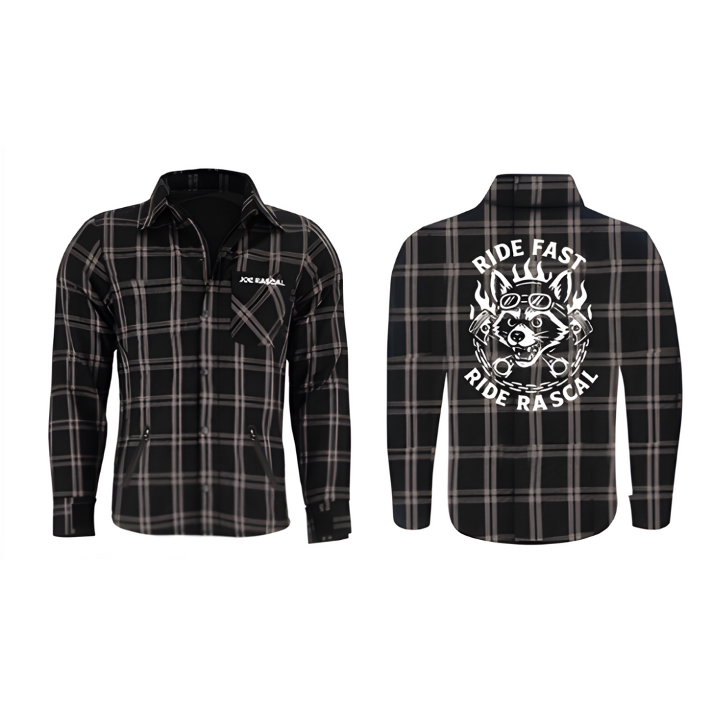 Joe Rascal Holdings Joe Rascal Kevlar Riding Flannel Jacket – Ride Fast, Ride Rascal