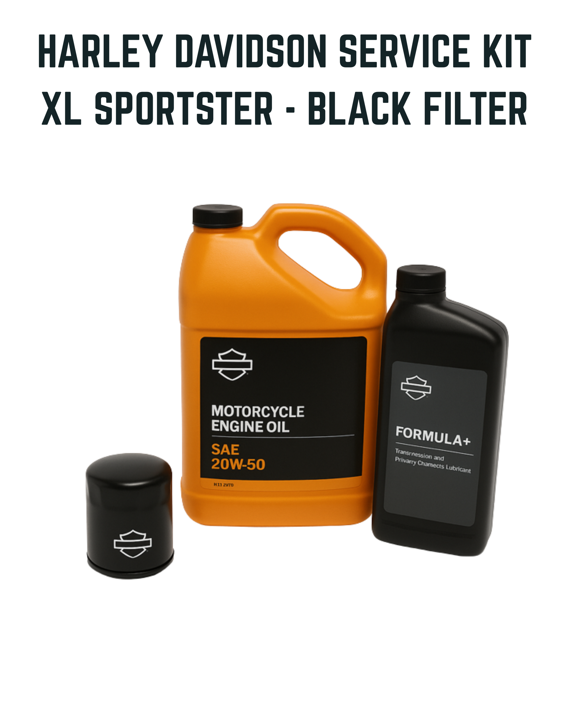 Harley-Davidson Service Kit - XL Sportster - Black Filter