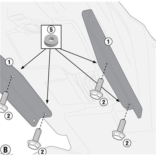 GIVI KIT TO MOUNT TE2115  [ONC01]