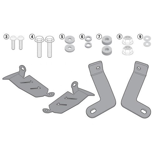 GIVI FITTING KIT FOR TE2118 MT-07 14  [ONC01]