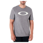 Oakley O-Bold Ellipse Tee - L - Athletic Heather Grey