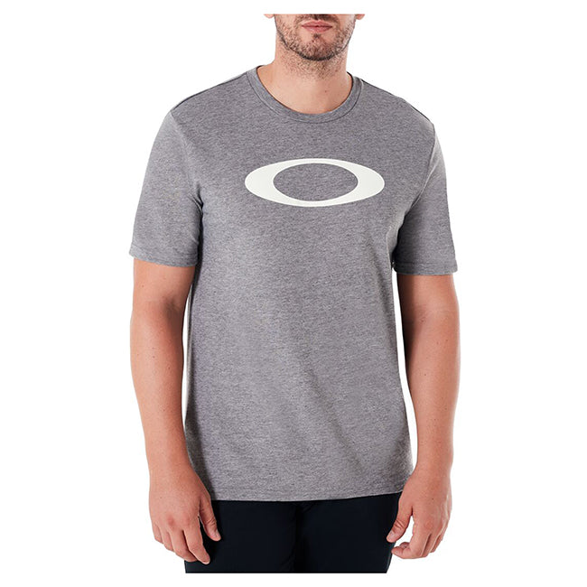Oakley O-Bold Ellipse Tee - L - Athletic Heather Grey