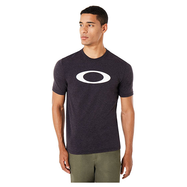 Oakley O-Bold Ellipse Tee - L - Blackout/Light Heather