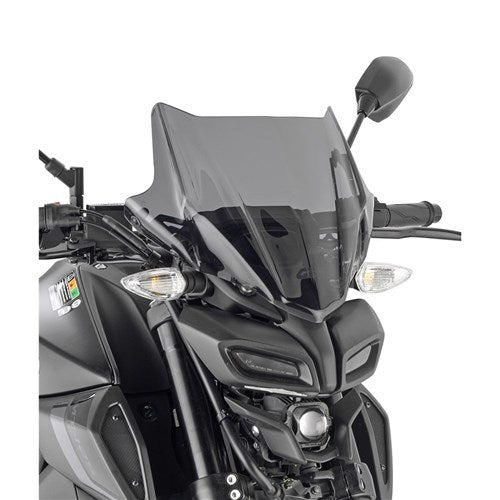 GIVI WINDSCREEN ONLY SMOKED - HONDA/YAMAHA (NEEDS FITTING KIT A2166A OR A1200A)