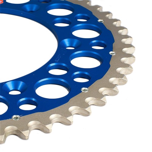 RENTHAL TWINRING REAR SPROCKET BLU 52T (2240-520-52GPBU)