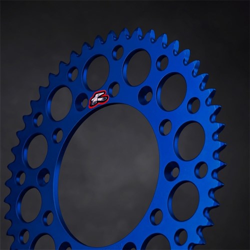 RENTHAL REAR SPROCKET MX ULTRALIGHT GROOVED BLU 52T (224U-520-52GPBU)