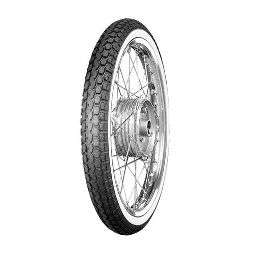 CONTINENTAL 2.75-17 KKS10 WHITEWALL TT F/R 47J C