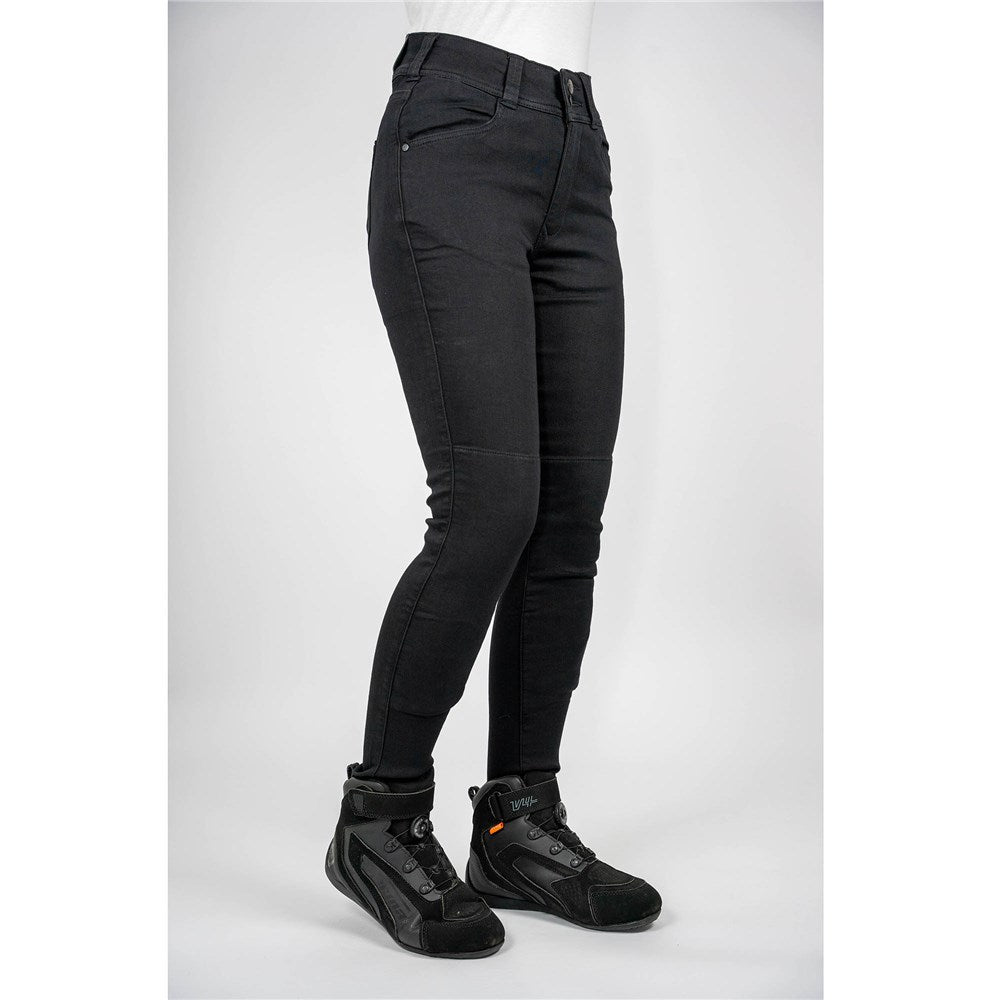 BULL-IT 24 LADIES FURY JEGGING (A) SLIM/SHORT - BLK (08)