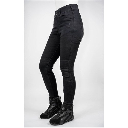 BULL-IT 24 LADIES FURY JEGGING (A) SLIM/REGULAR - BLK (20)