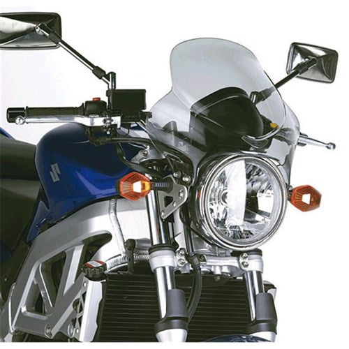 GIVI WINDSCREEN ONLY SMOKED  - UNIVERSAL (NEEDS FITTING KIT A240A)  [ONC01]