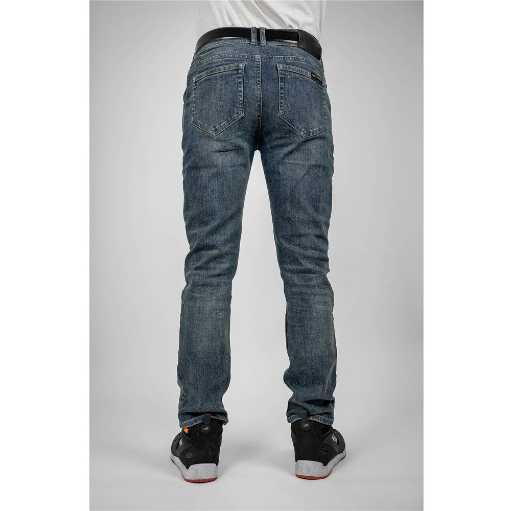 BULL-IT 24 MENS AJAX STRAIGHT (AA) REGULAR - STEEL BLU (38)