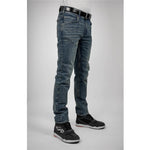 BULL-IT 24 MENS AJAX STRAIGHT (AA) REGULAR - STEEL BLU (38)