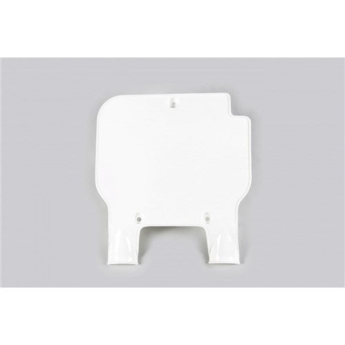 UFO KAWASAKI FRONT NO. PLATE KX125/250/500 89-95 WHT