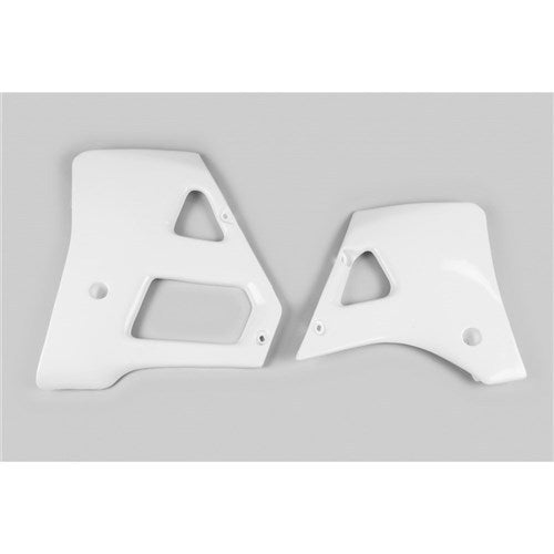 UFO YAMAHA RADIATOR SHROUD YZ125 89-92 YZ250 88-89 WHT