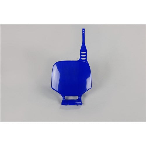 UFO YAMAHA FRONT NO. PLATE YZ80 93-01/85 02-14 (REFL BLU)