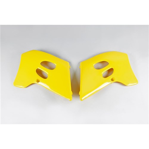 UFO SUZUKI RADIATOR SHROUDS RM125/250 93-95 YEL