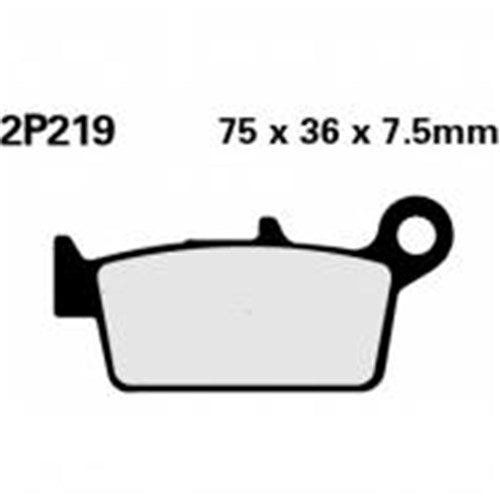 NISSIN BRAKE PADS 2P-219 GS H.D. (FA131 / FDB539 / DP815) # [ONC01]