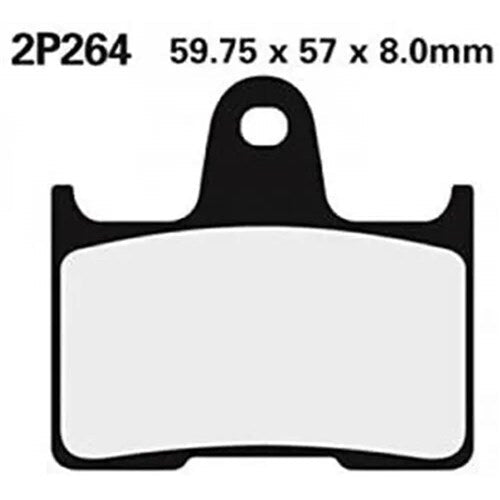 NISSIN BRAKE PADS 2P-264 NS (FA254 / FDB211 / DP220)