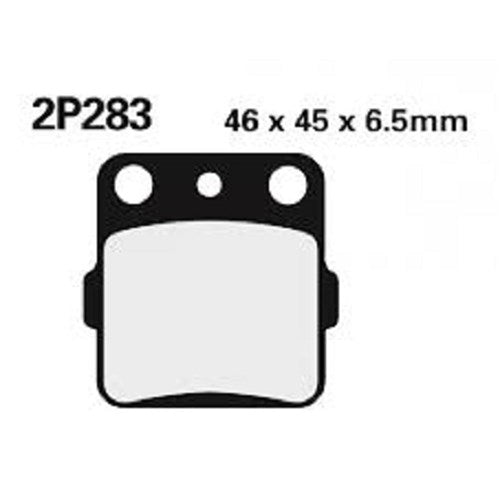 NISSIN BRAKE PADS 2P-283 ST SINT (FA84 / FDB381 / FDB661 / DP811 / DP816)