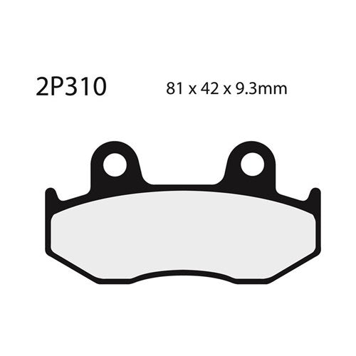 NISSIN BRAKE PADS 2P-310 NS (FA323 / FDB2119 / DP965)