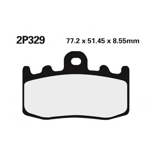NISSIN BRAKE PADS 2P-329 ST SINT (FA335 / FDB2125 / DP641)